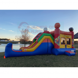 Sport20Arena20 20Area 1711035352 5 in 1 Sport Arena Bounce House W/Slide Combo