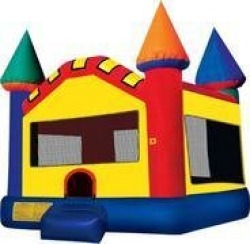 Primary Castle Bounce House - Large